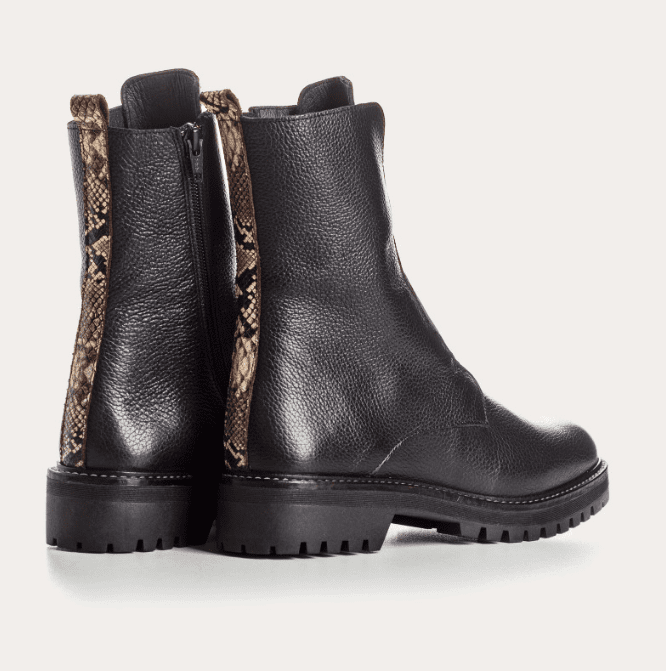 REQINS - DUSKY - boots Chelsea - Noir – Image 3