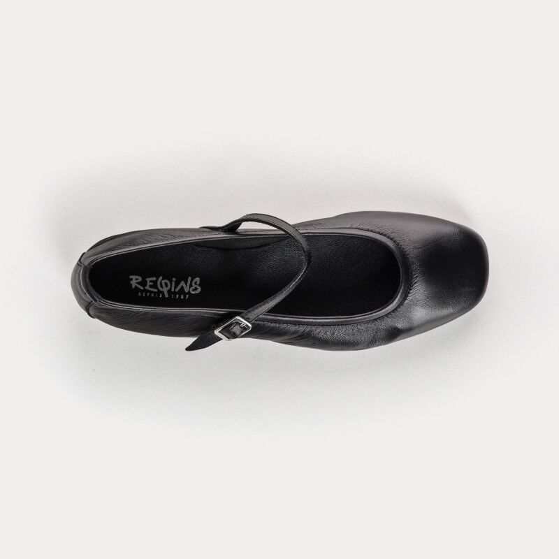 reqins-ballerines-cuir-honor-noir