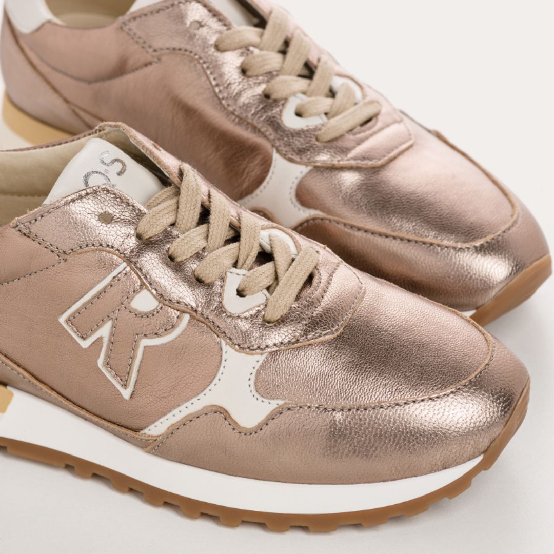 reqins-baskets-mania-cuir-metallise-champagne