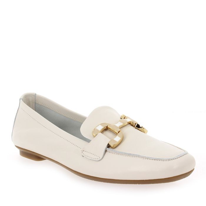 REQINS - Mocassins Horphea cuir - Off white – Image 2