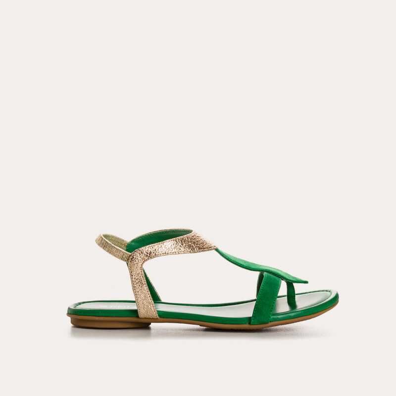 REQINS - Sandales Bernie - Gazon Or – Image 2