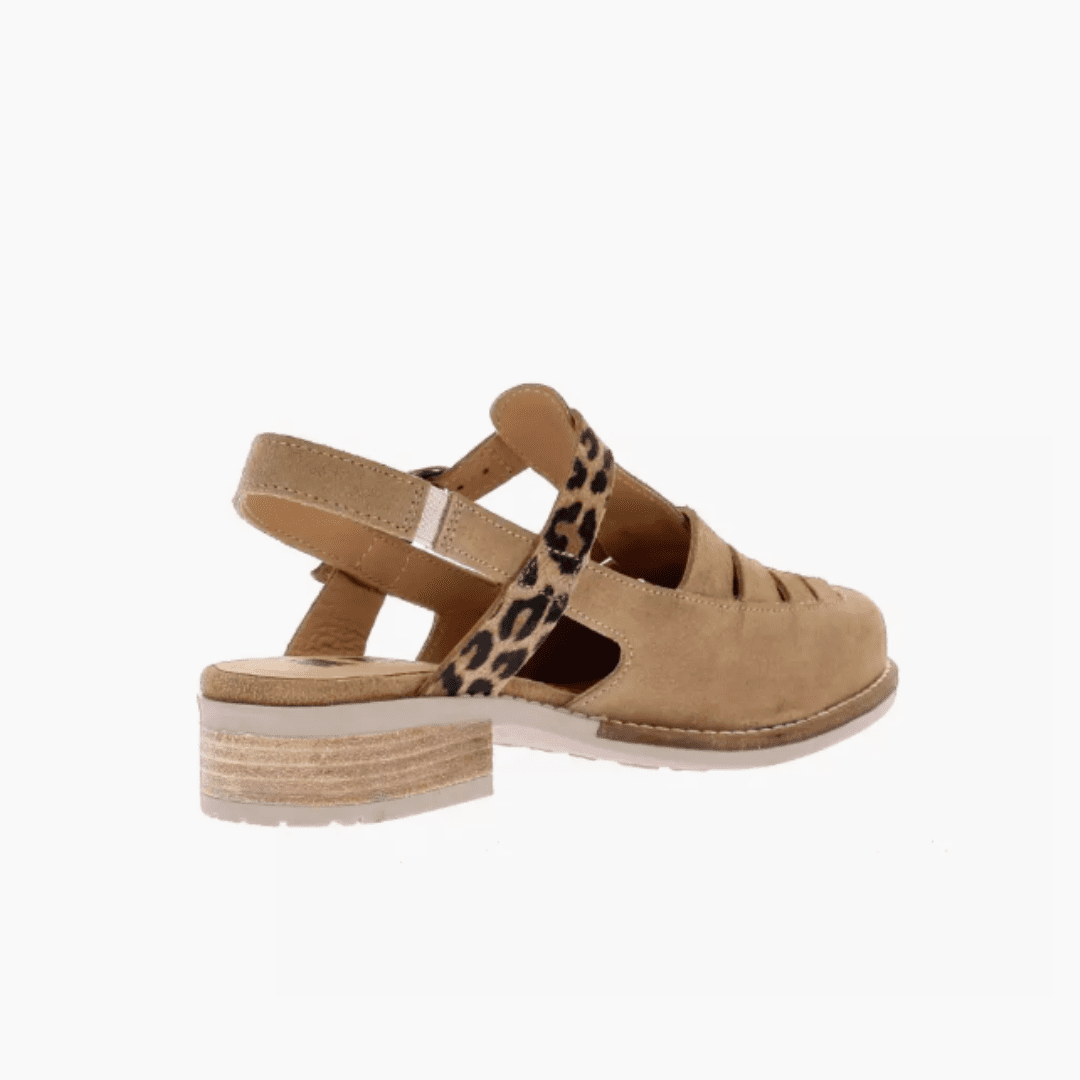 MKD - Sandales Gael - Beige Léopard – Image 3