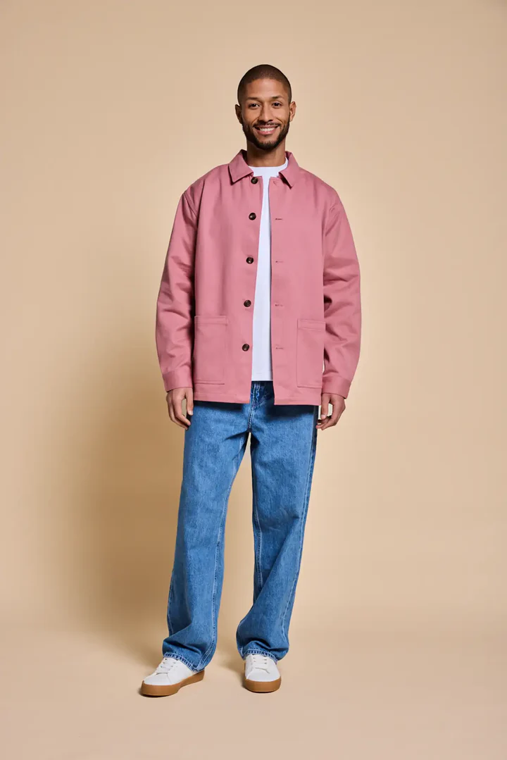 HINDBAG - Veste mixte Marcel - Rose Blush – Image 3