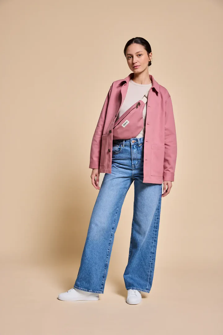 HINDBAG - Veste mixte Marcel - Rose Blush – Image 2