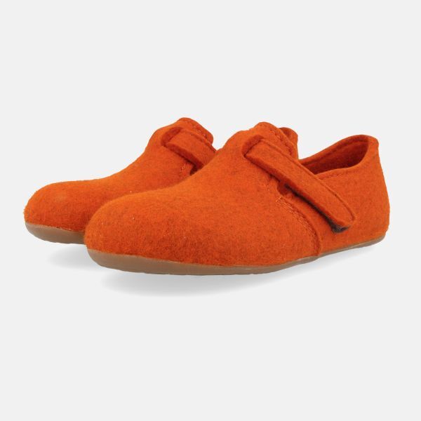 HAFLINGER - Chaussons Everest Focus - Orange – Image 3