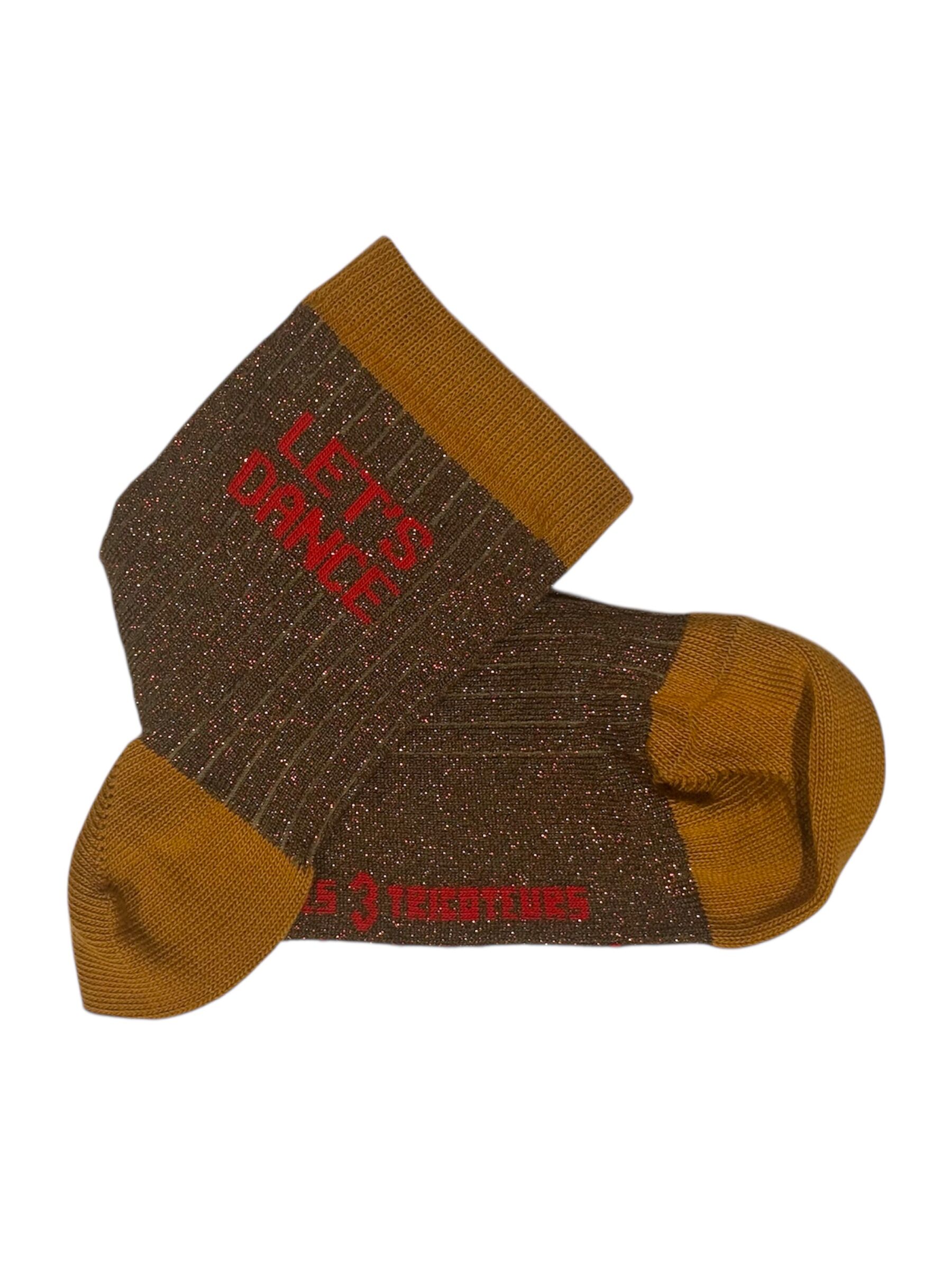 3t-socks-lets-dance-marron