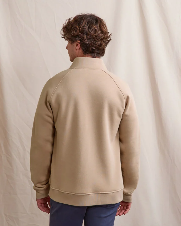 FAGUO - Sweat zippé Horte - Beige – Image 2
