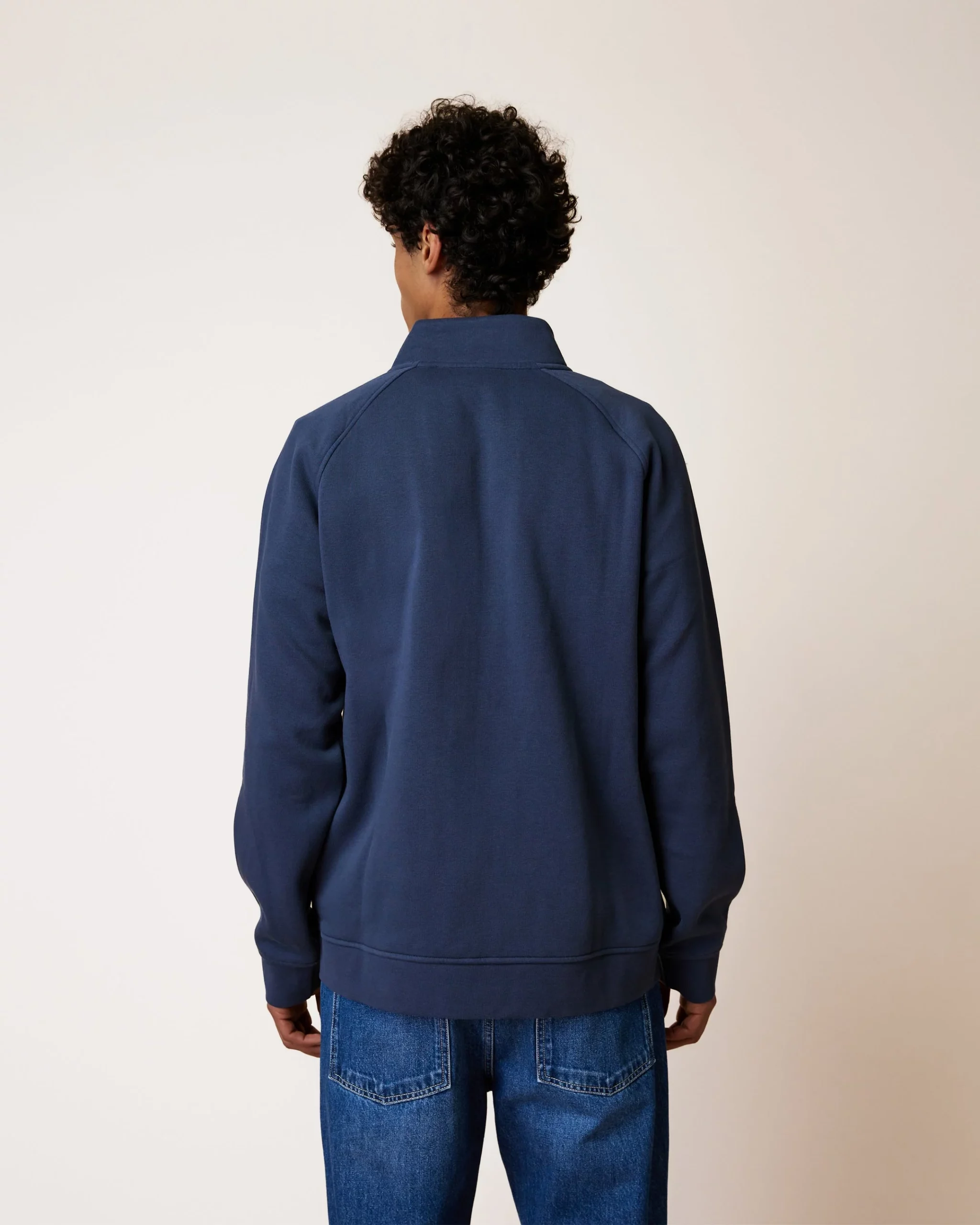 FAGUO - Sweat zippé Horte - Navy – Image 2